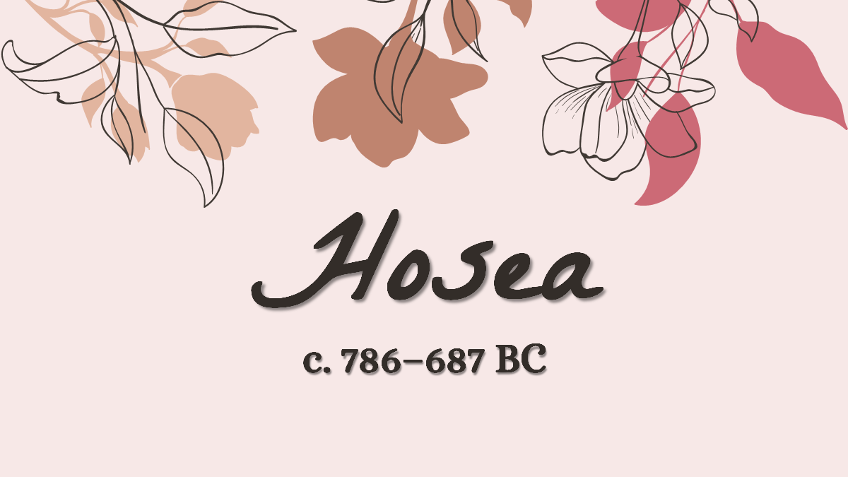 The Minor Prophets: Hosea